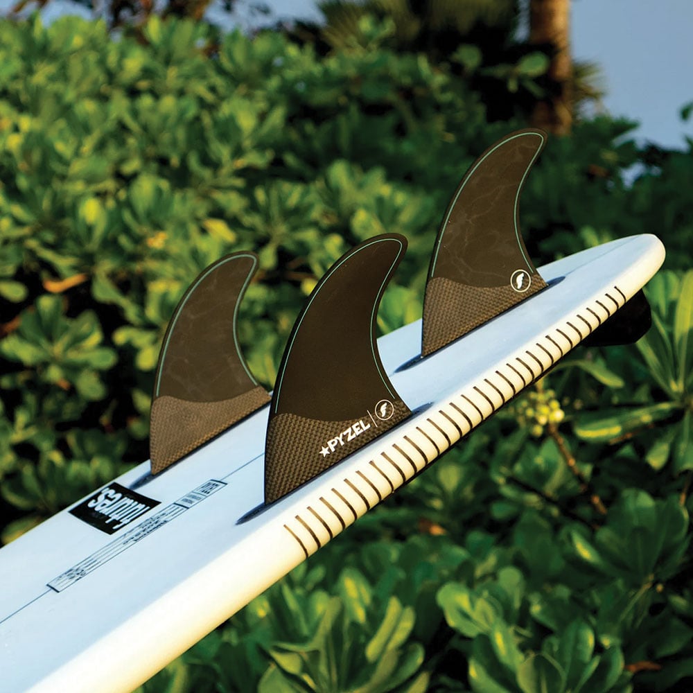 Futures Pyzel Medium Thruster Fins - Black