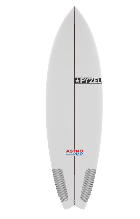 Pyzel Astro Pop 6ft 0 Surfboard - White