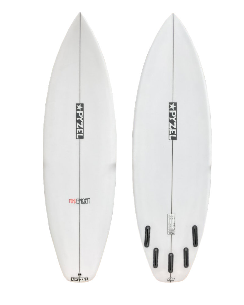 Pyzel Mini Ghost 5'7" Surfboard - White