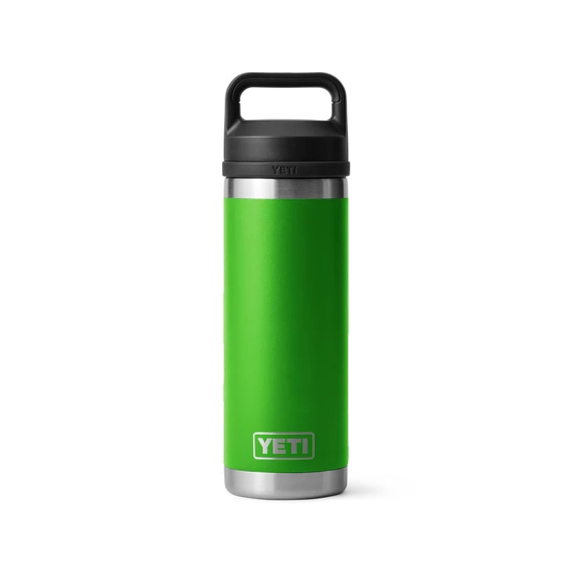 Yeti Rambler 18oz Bottle with Chug Cap in Canopy Green