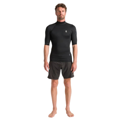 C-Skins NuWave Rash X Mens Rash Vest - Black