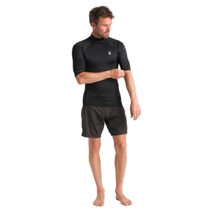 C-Skins NuWave Rash X Mens Rash Vest - Black