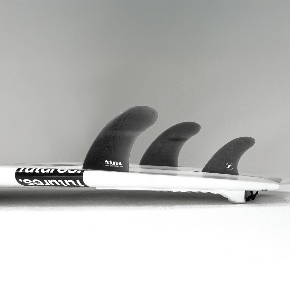 Futures Rasta Reverse 3/2 Twin Fin + 1 - Black