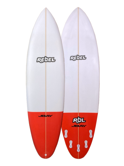 Rebel Bean Surfboard - Red Tail Dip