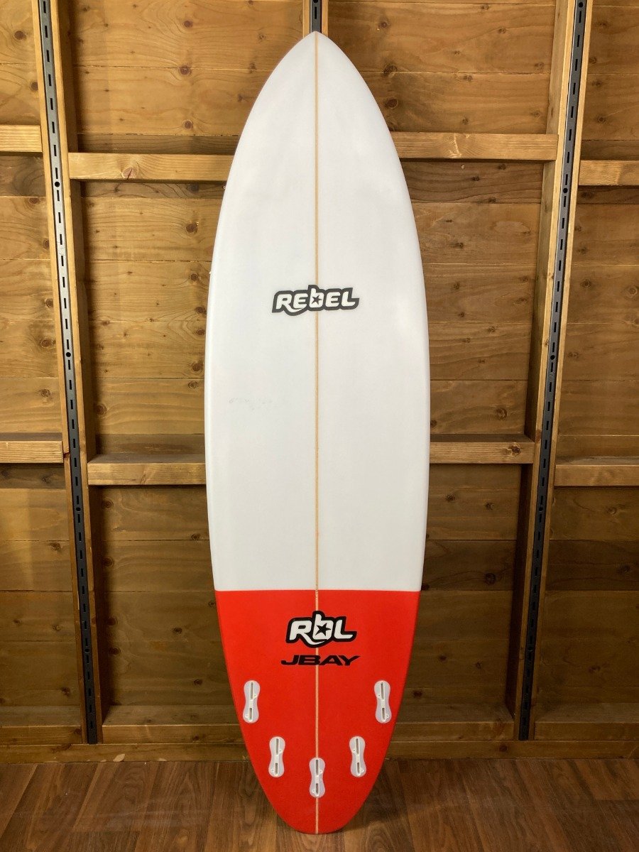 Rebel Bean Surfboard - Red Tail Dip