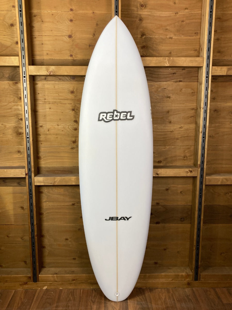 Rebel Bean Surfboard - White