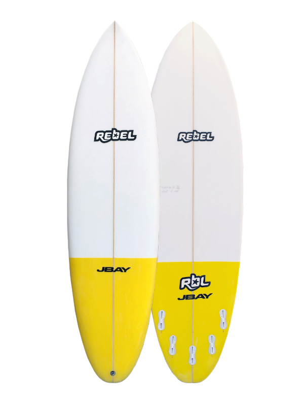 Rebel Bean Surfboard - Yellow Tail Dip