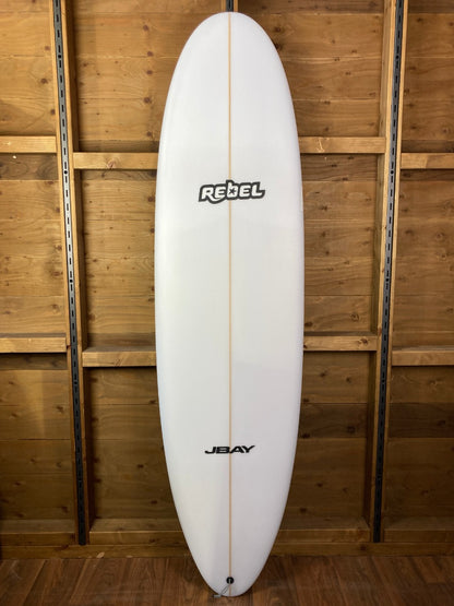 Rebel Magic Carpet Surfboard - White