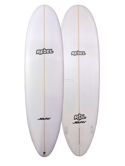 Rebel Magic Carpet Surfboard - White