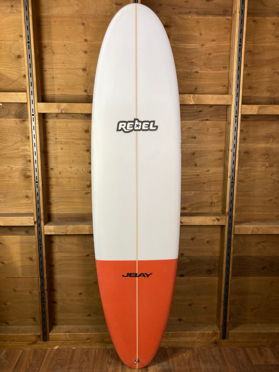 Rebel Mini Mal Surfboard - Red Tail Dip