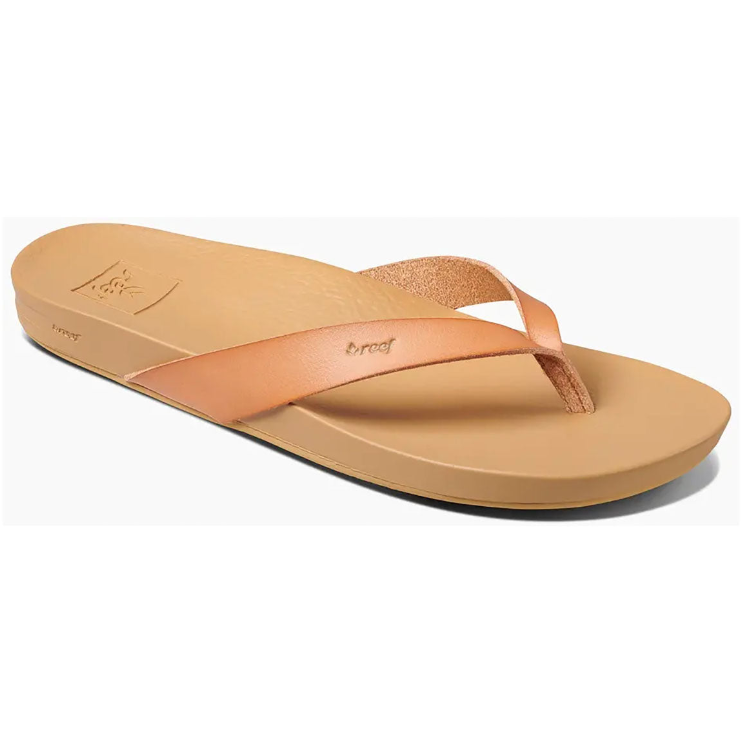 Reef Cushion Court Womens Flip Flops  - Natural