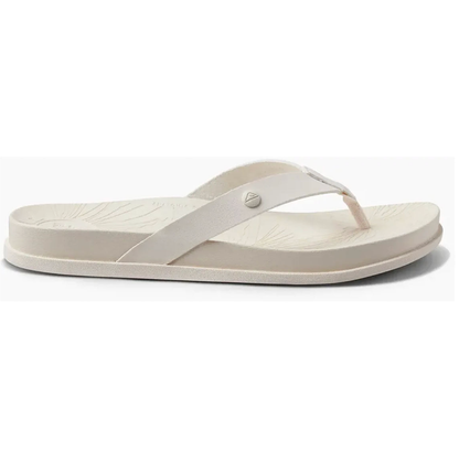 Reef Cushion Porto Womens Cruz Flips Flops - Whisper White