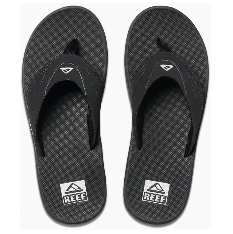 Reef Fanning Mens Flip Flop - Black/Silver