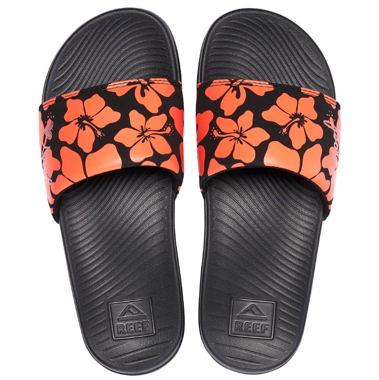Reef One Slide Womens Sandals - Hibiscus