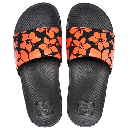 Reef One Slide Womens Sandals - Hibiscus