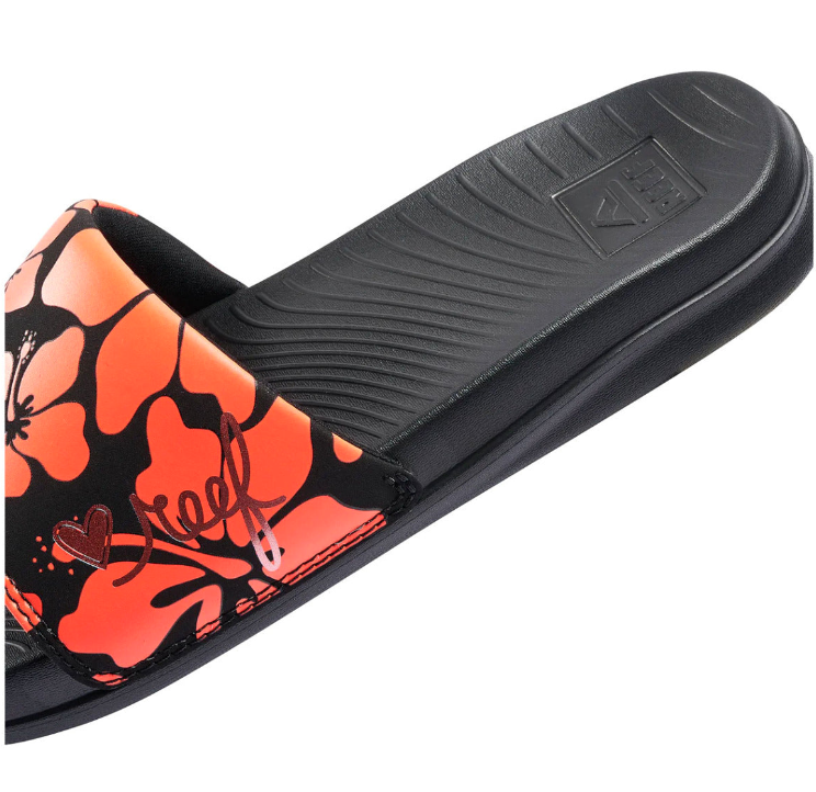 Reef One Slide Womens Sandals - Hibiscus