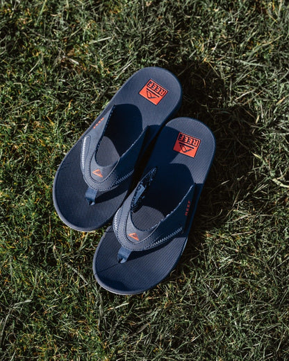 Reef Men's Mick Fanning Flip-Flops - Navy / Orange Tropic
