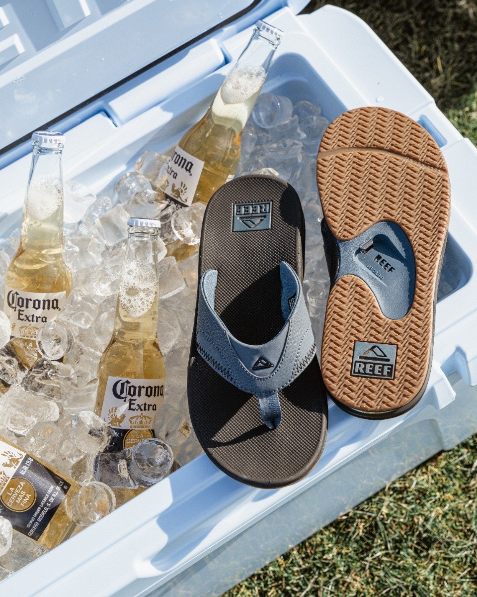 Reef Men's Mick Fanning Flip-Flops - Orion/Black