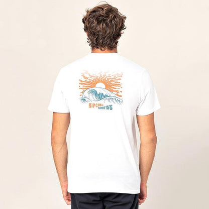 Ripcurl El Diablo Mens VPC T-Shirt - White - Back