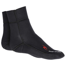 Rip Curl Neoprene Fin Socks - Black - Full View