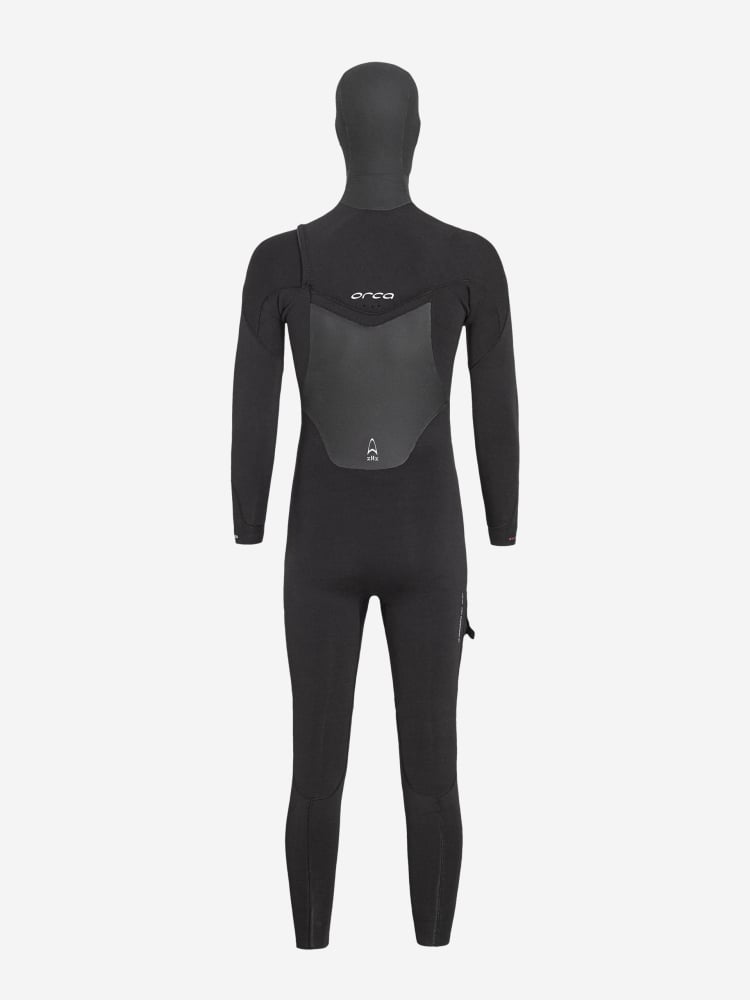 Orca Tango 5/4mm Men's Chest Zip Hooded Wetsuit 2025 - Black