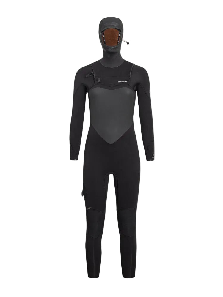 Orca Tango 5/4mm Womens Hooded Surf Wetsuit - Black