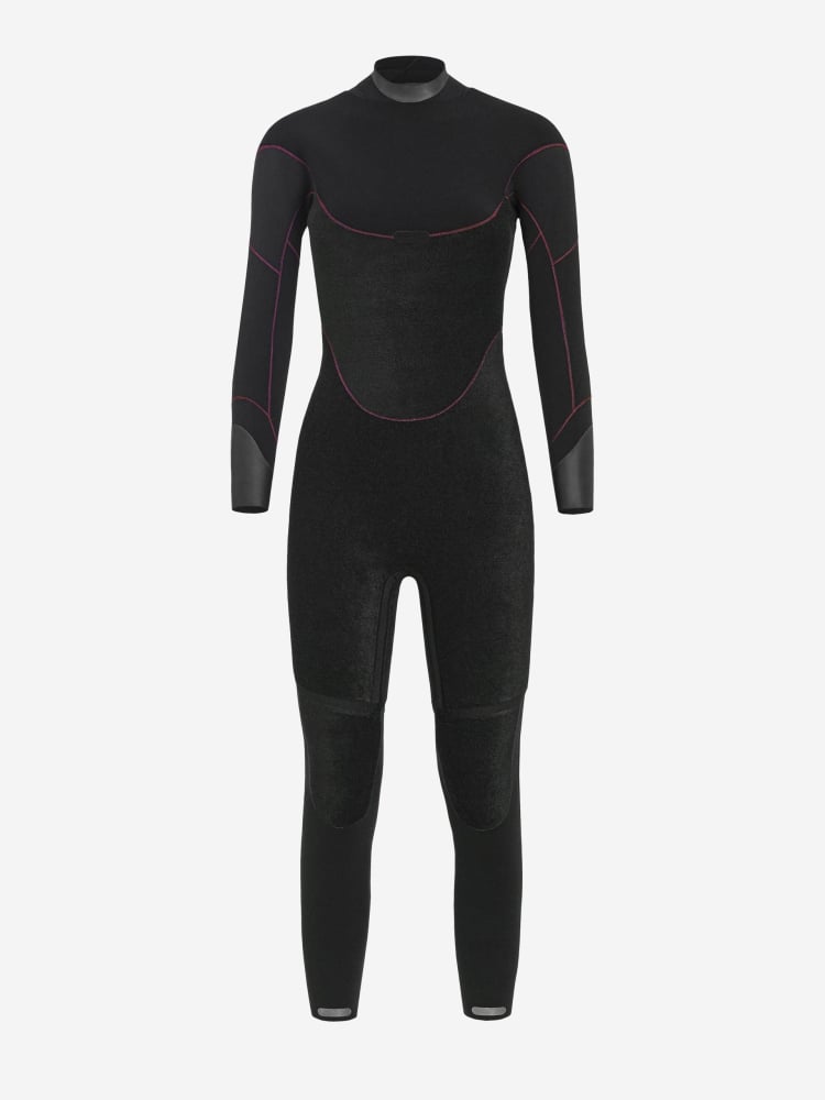 Orca Kabuki 5/3mm Women's U Zip Surf Wetsuit 2025 - Black