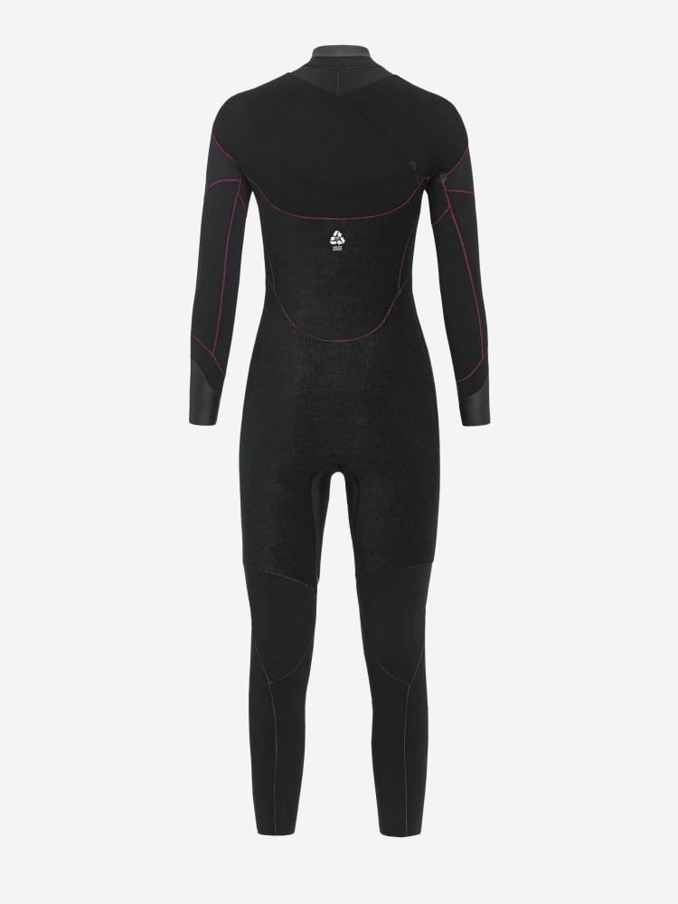 Orca Kabuki 5/3mm Women's U Zip Surf Wetsuit 2025 - Black