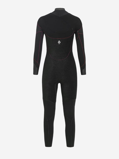 Orca Kabuki 5/3mm Women's U Zip Surf Wetsuit 2025 - Black