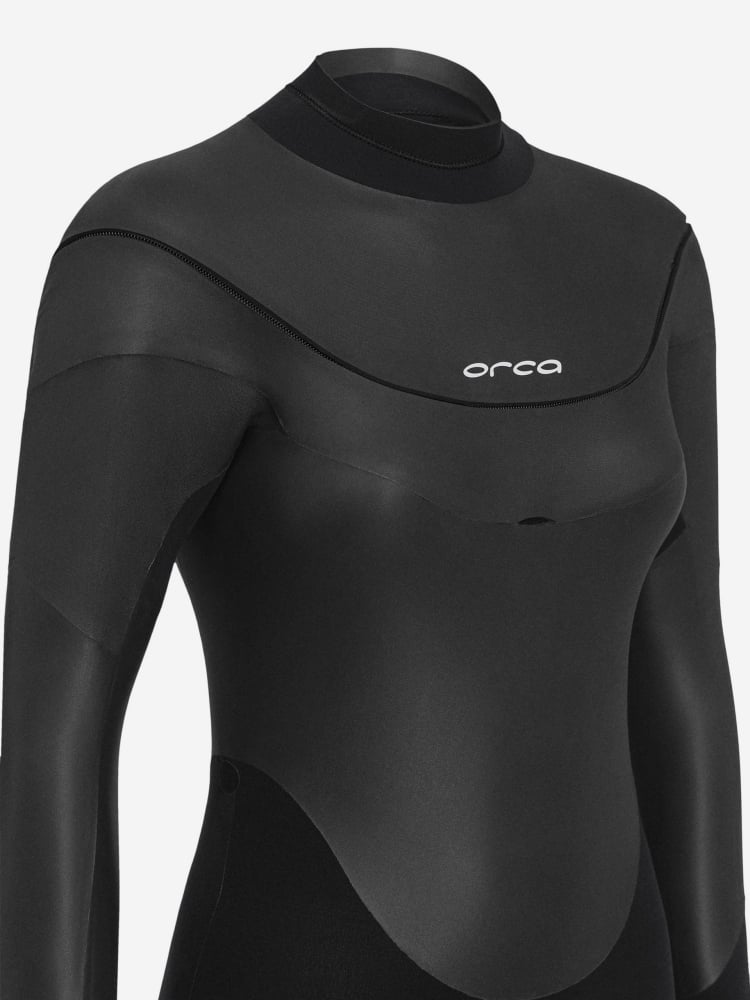 Orca Kabuki 5/3mm Women's U Zip Surf Wetsuit 2025 - Black