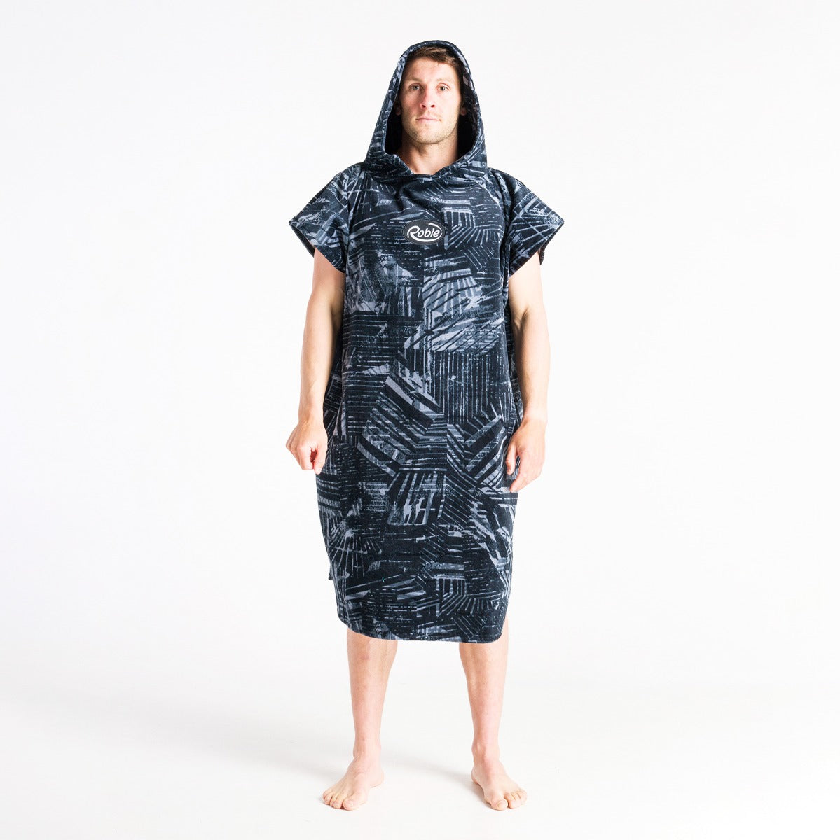 Robie Robes Orginal Short Sleeve Changing Towel - Shade - Front