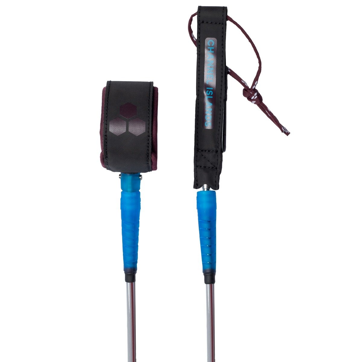 Channel Island Round Everyday 6ft Leash - Merlot Ocean