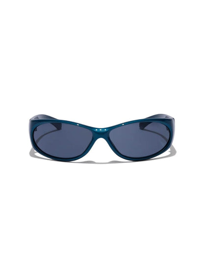 Ritual Demon Speed Sunglasses in Metallic Blue / Grey