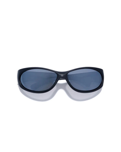 Ritual Vision Demon Speed Sunglasses - Matte Black / Silver-Grey Polarised