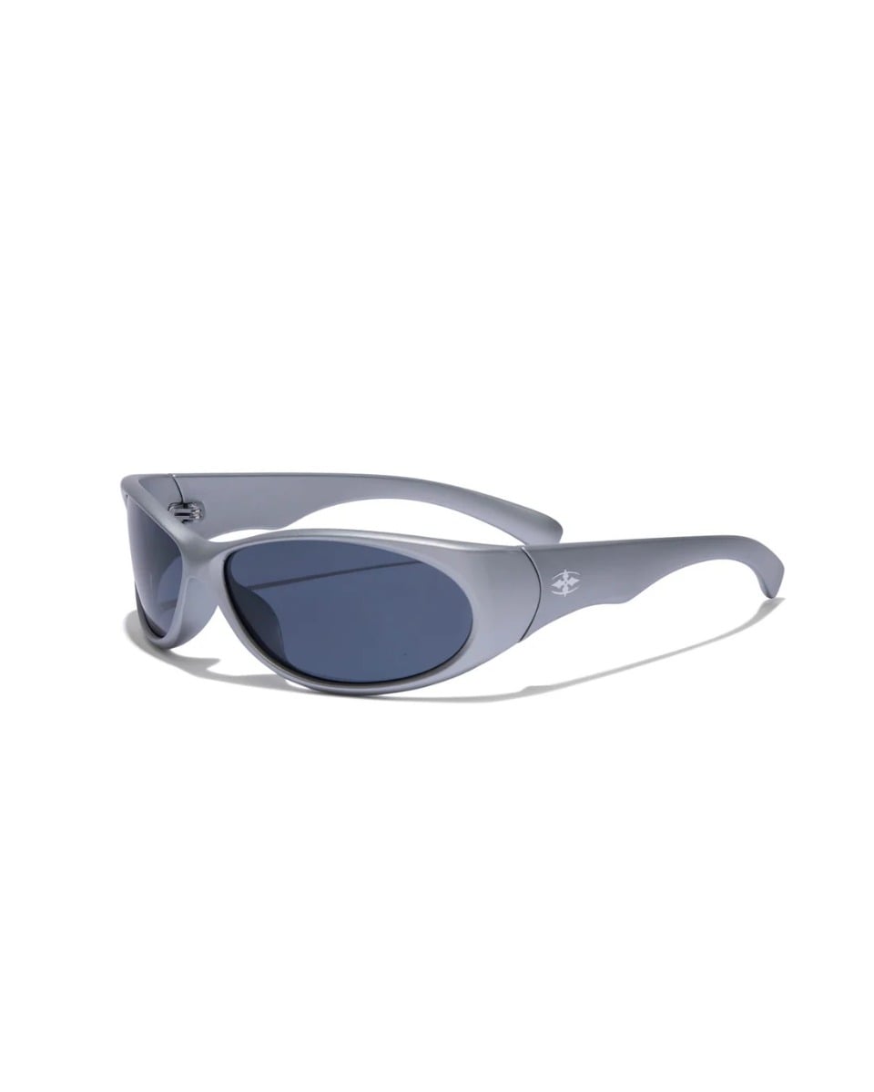 Ritual Vision Demon Speed Sunglasses - Matte Chrome / Grey
