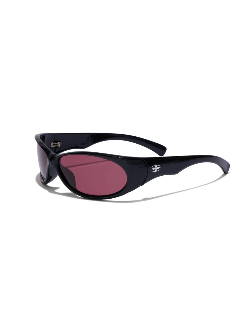 Ritual Vision Demon Speed Sunglasses - Polished Black / Rust Polarised