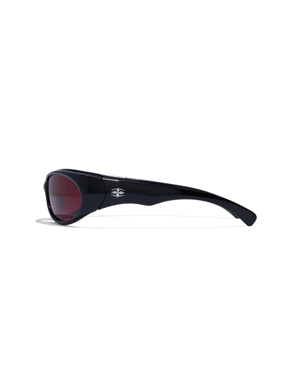 Ritual Vision Demon Speed Sunglasses - Polished Black / Rust Polarised