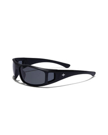 Ritual Vision Dragster Sunglasses - Matte Black / Black Polarised