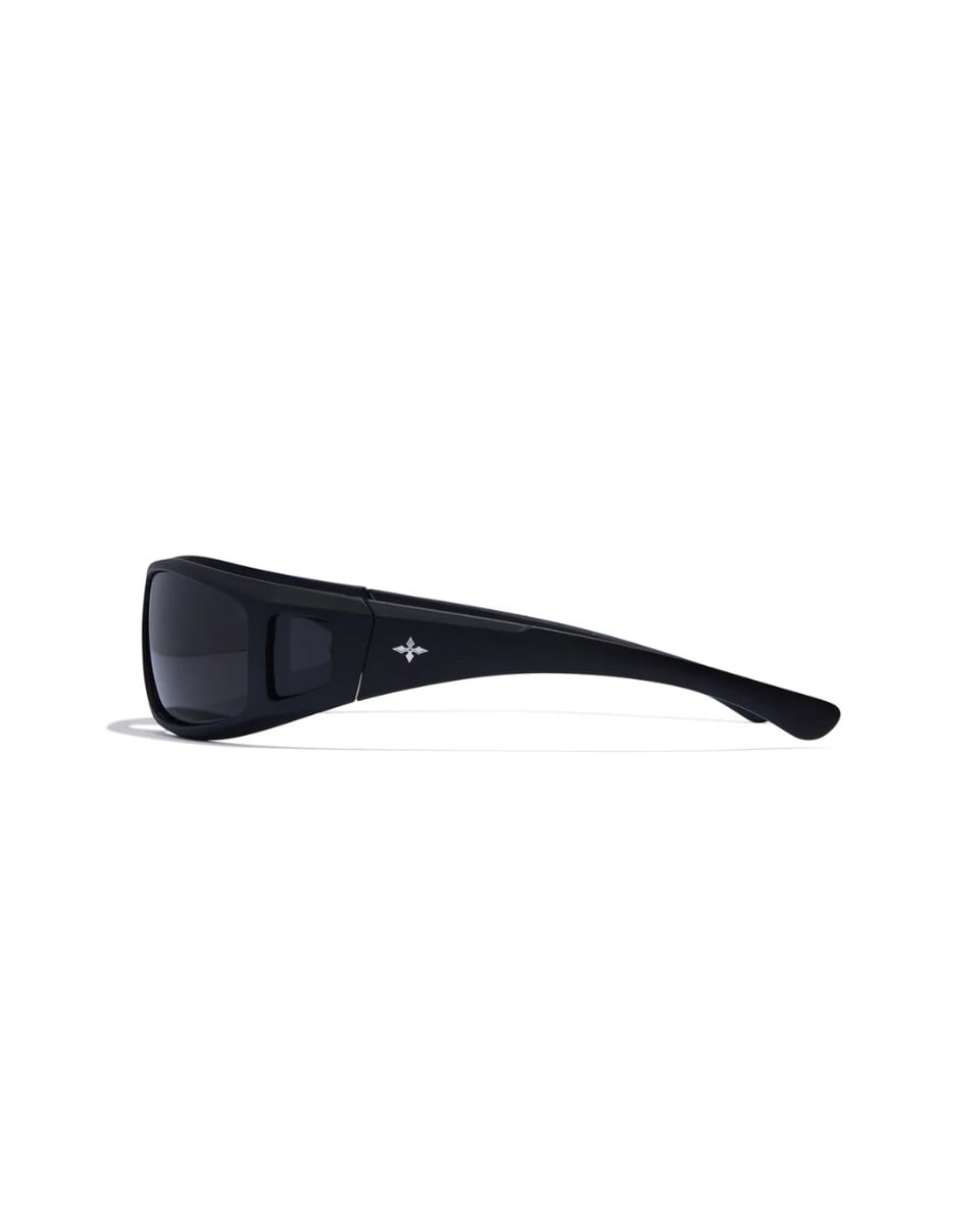 Ritual Vision Dragster Sunglasses - Matte Black / Black Polarised