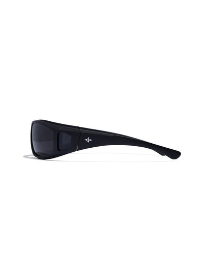 Ritual Vision Dragster Sunglasses - Matte Black / Black Polarised