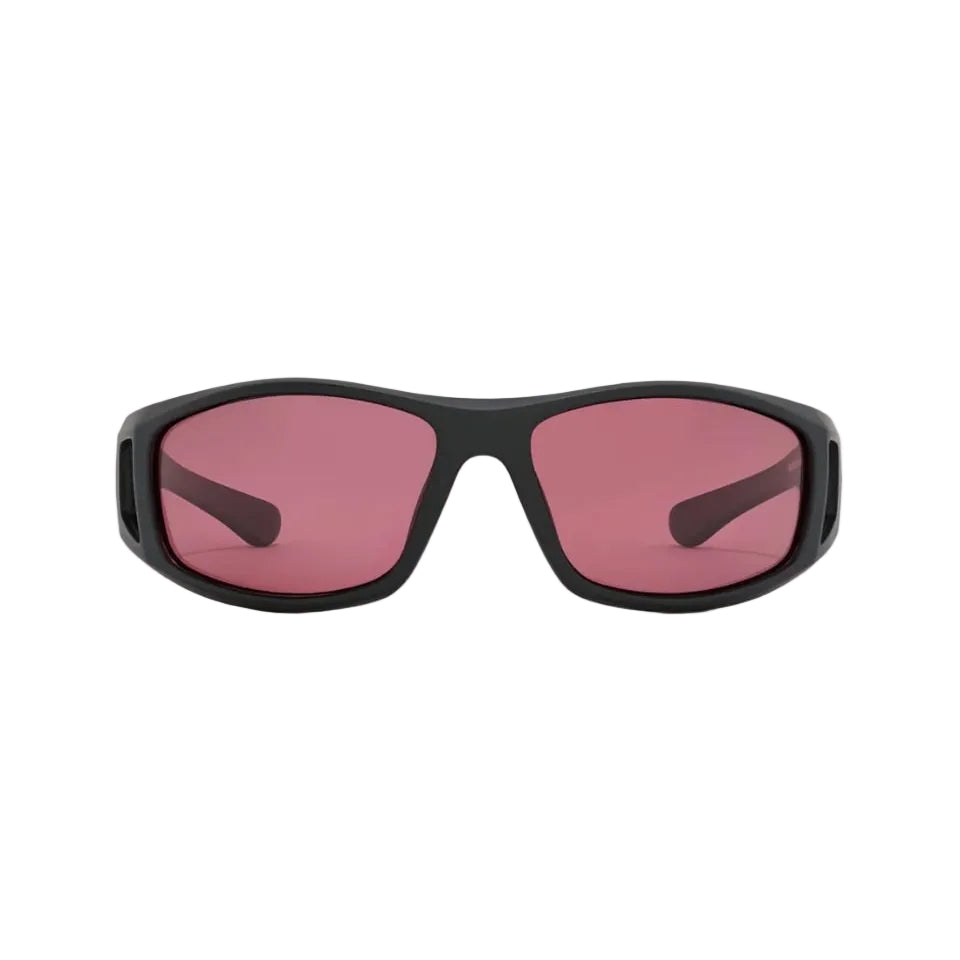 Ritual Vision Dragster Sunglasses - Matte Black / Rust Polarised