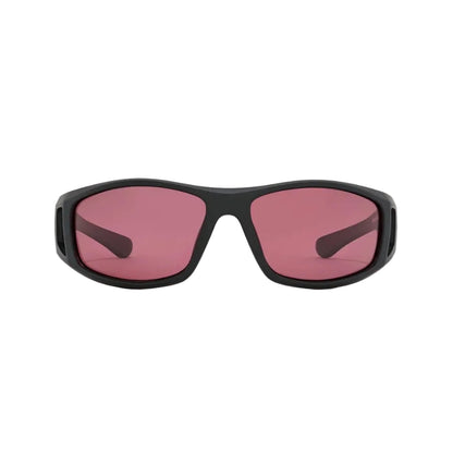 Ritual Vision Dragster Sunglasses - Matte Black / Rust Polarised
