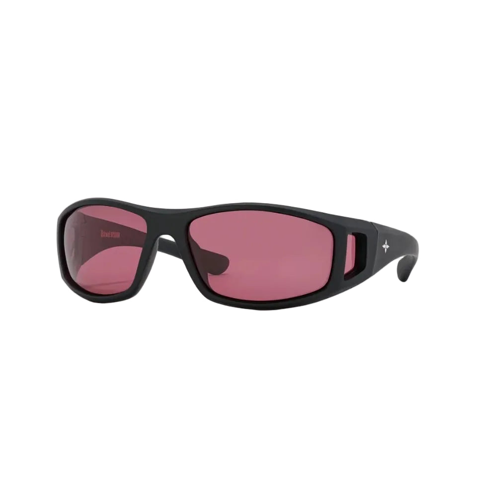 Ritual Vision Dragster Sunglasses - Matte Black / Rust Polarised