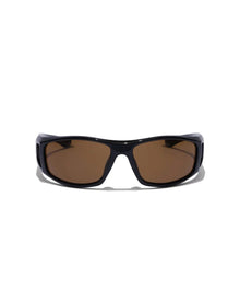 Ritual Vision Dragster Sunglasses - Polished Black / Bronze Polarised