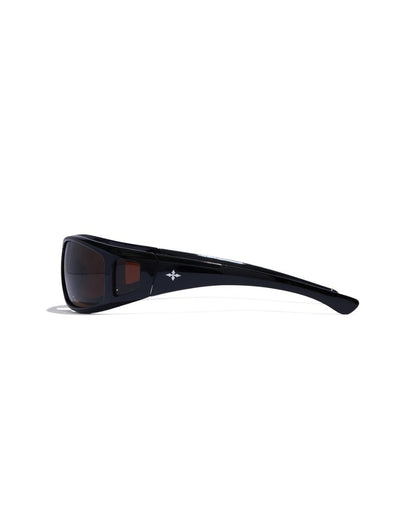 Ritual Vision Dragster Sunglasses - Polished Black / Bronze Polarised