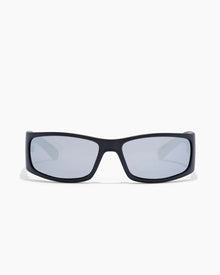 Ritual Vision Doomsday Machine Sunglasses - Matte Black / Silver-Grey Polarised