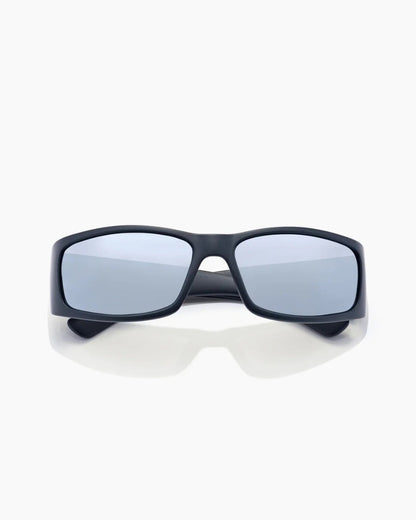 Ritual Vision Doomsday Machine Sunglasses - Matte Black / Silver-Grey Polarised