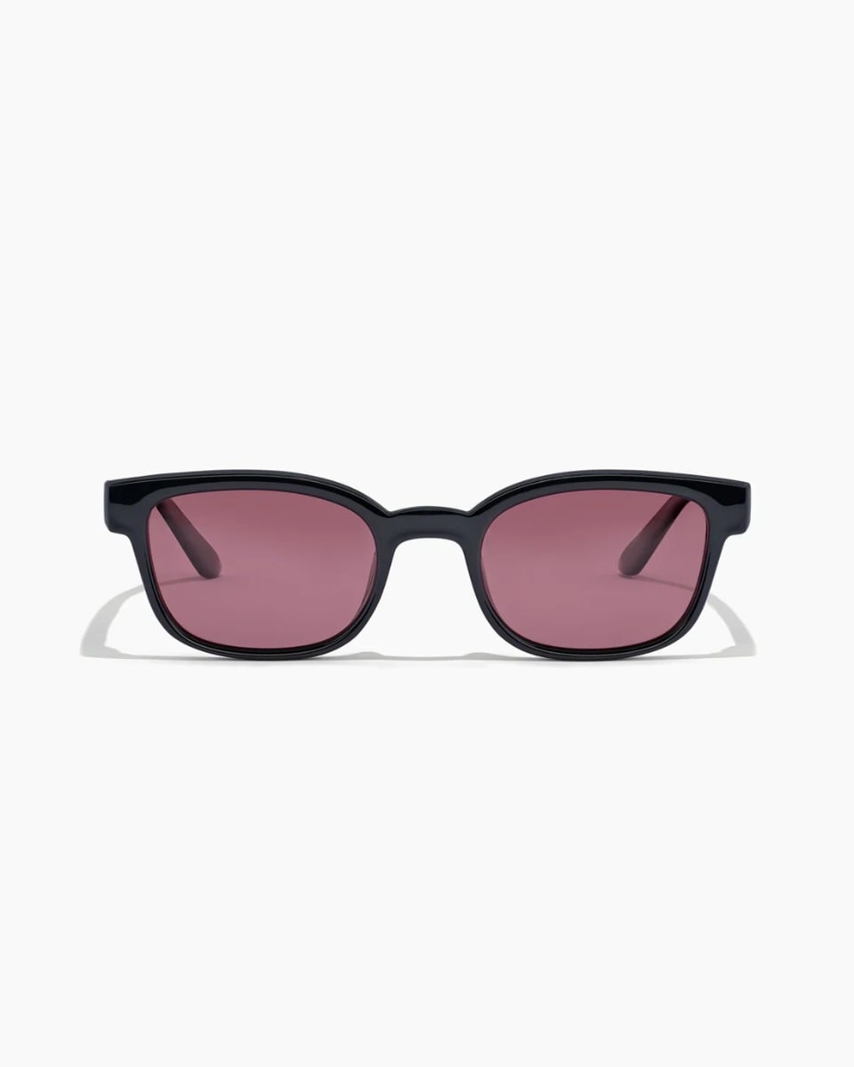 Ritual Endorphin Sunglasses in Polished Black / Rust Polarised