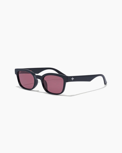 Ritual Vision Endorphin Sunglasses - Polished Black / Rust Polarised