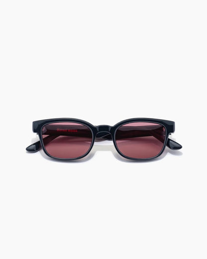 Ritual Vision Endorphin Sunglasses - Polished Black / Rust Polarised